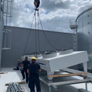 Dachinstallation HELA Zentrum
