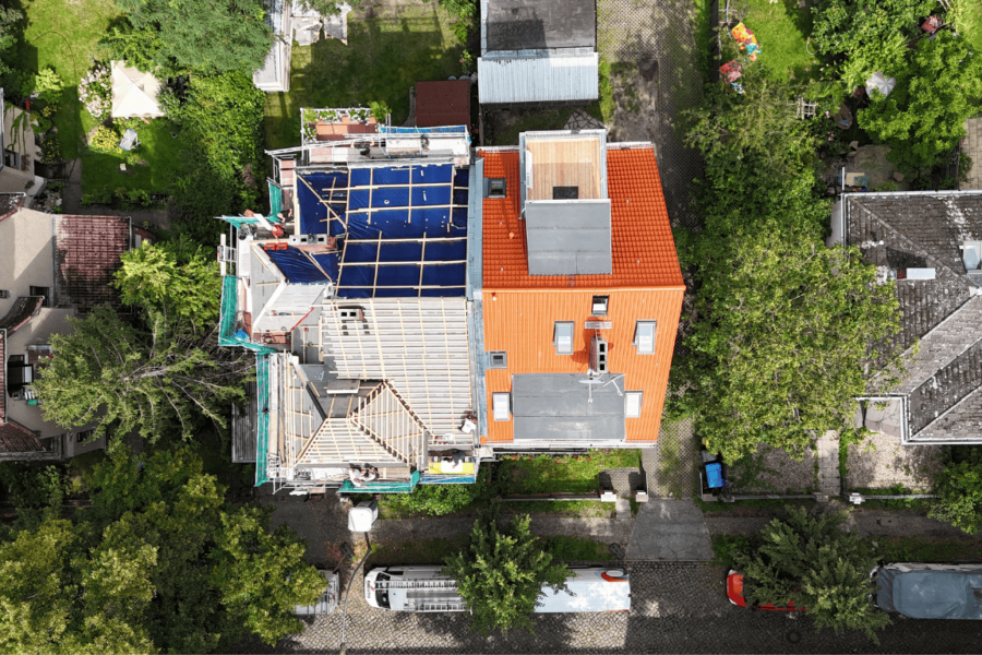 Installation Solardachziegel