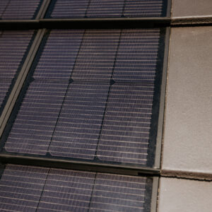Installation Solardachziegel