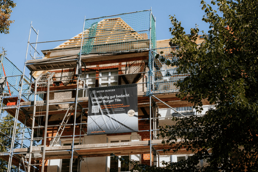 Installation Solardachziegel