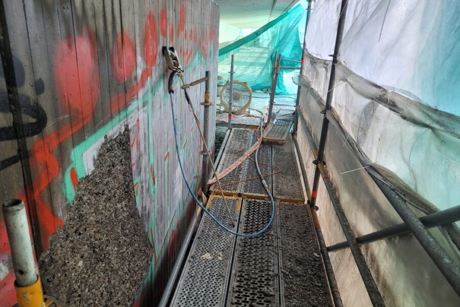 ABV Betoninstandsetzung Brücke 2