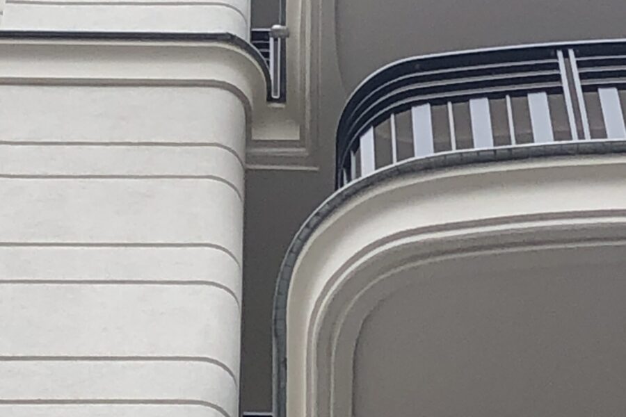Fassadengestaltung Neubau Detail